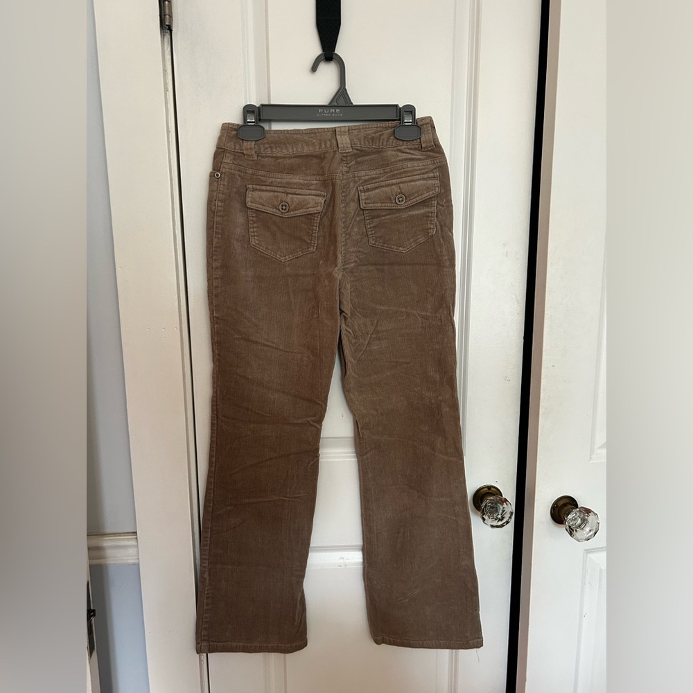 Reitmans Light Brown Corduroy Trousers